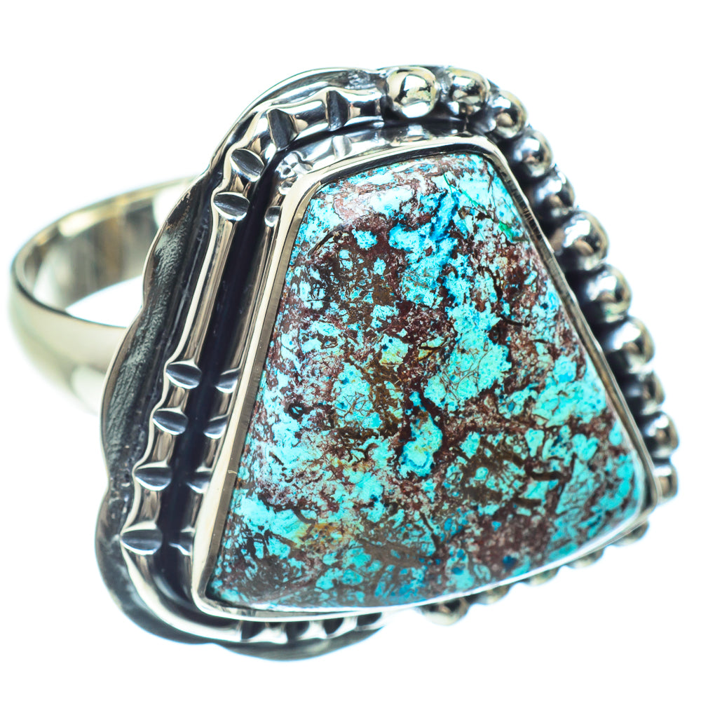 Tibetan Turquoise Rings handcrafted by Ana Silver Co - RING58931