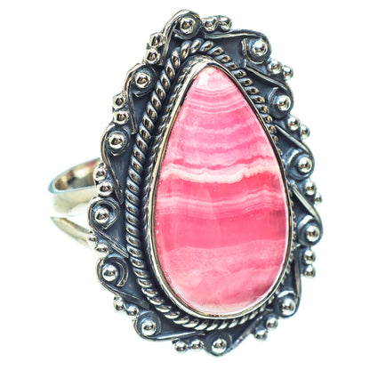 Rhodochrosite Rings handcrafted by Ana Silver Co - RING58939