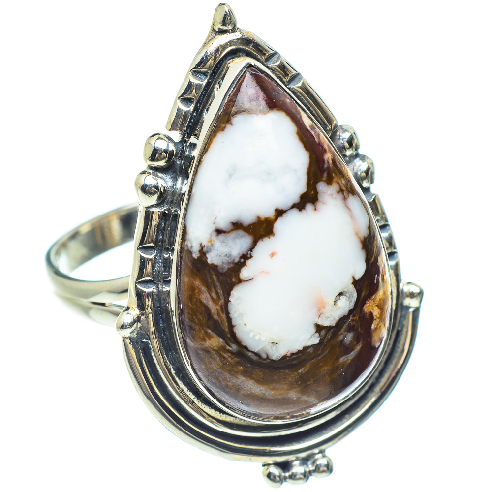 Peanut Wood Jasper Rings handcrafted by Ana Silver Co - RING58946