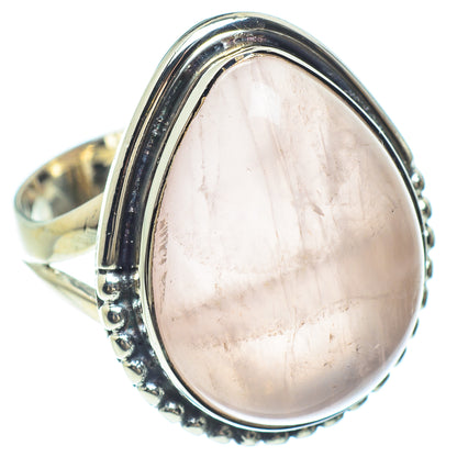 Rose Quartz Rings handcrafted by Ana Silver Co - RING58952
