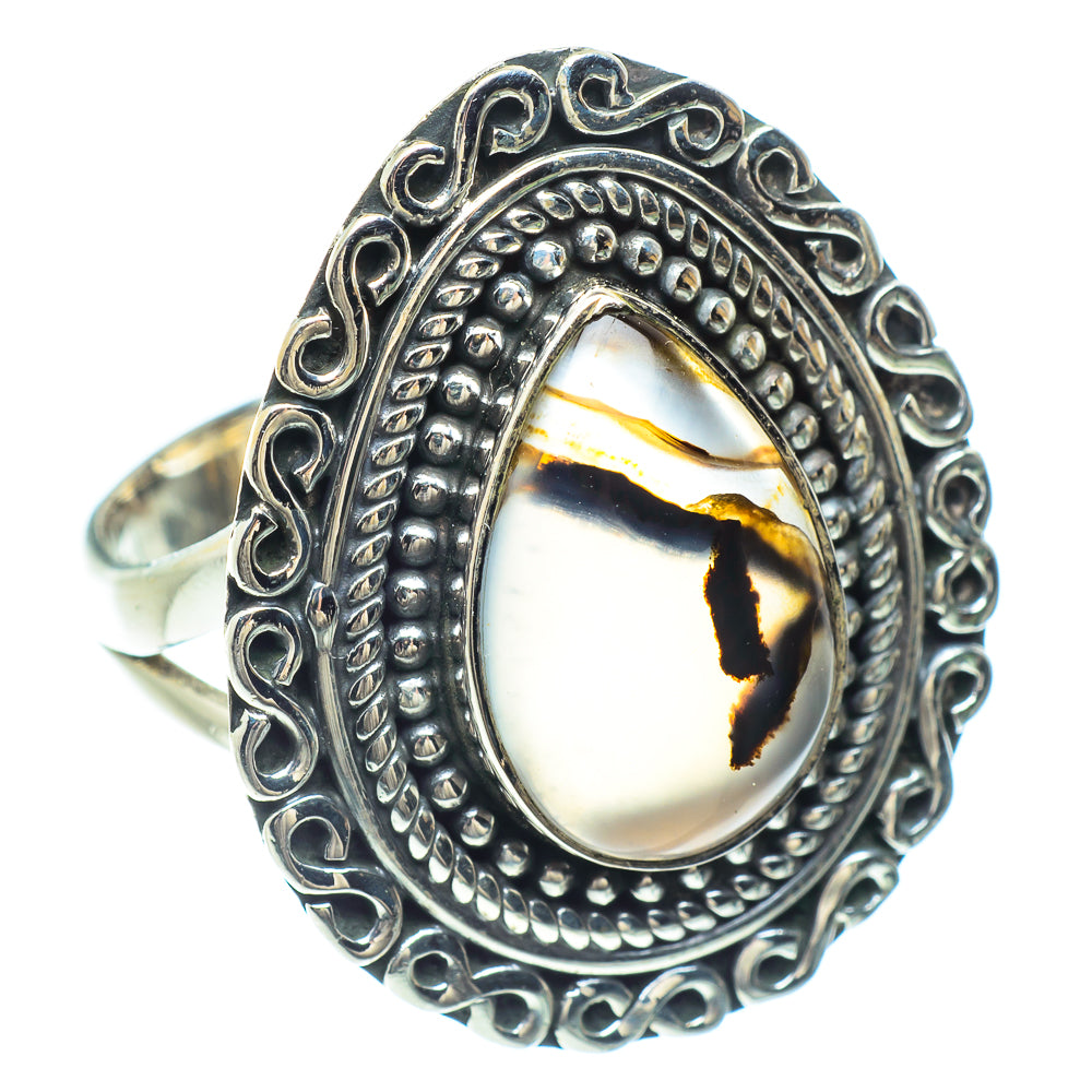 Montana Agate Rings handcrafted by Ana Silver Co - RING58953