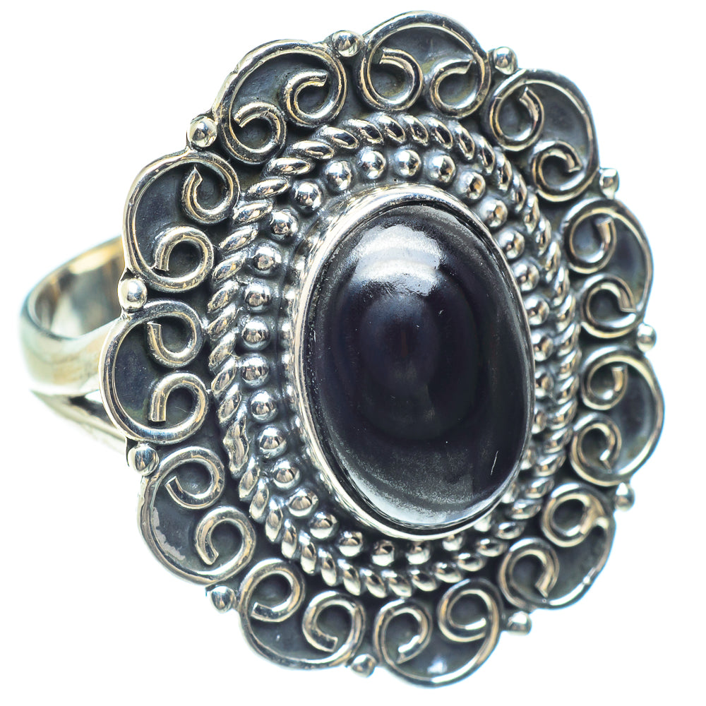 Psilomelane Rings handcrafted by Ana Silver Co - RING58957 - Photo 2