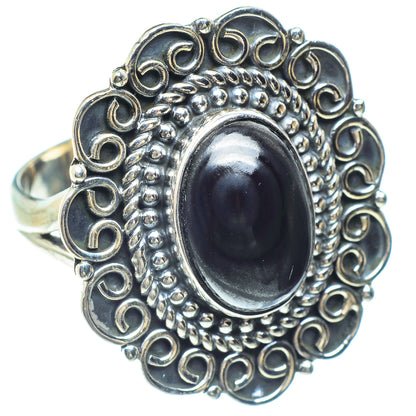 Psilomelane Rings handcrafted by Ana Silver Co - RING58957 - Photo 2