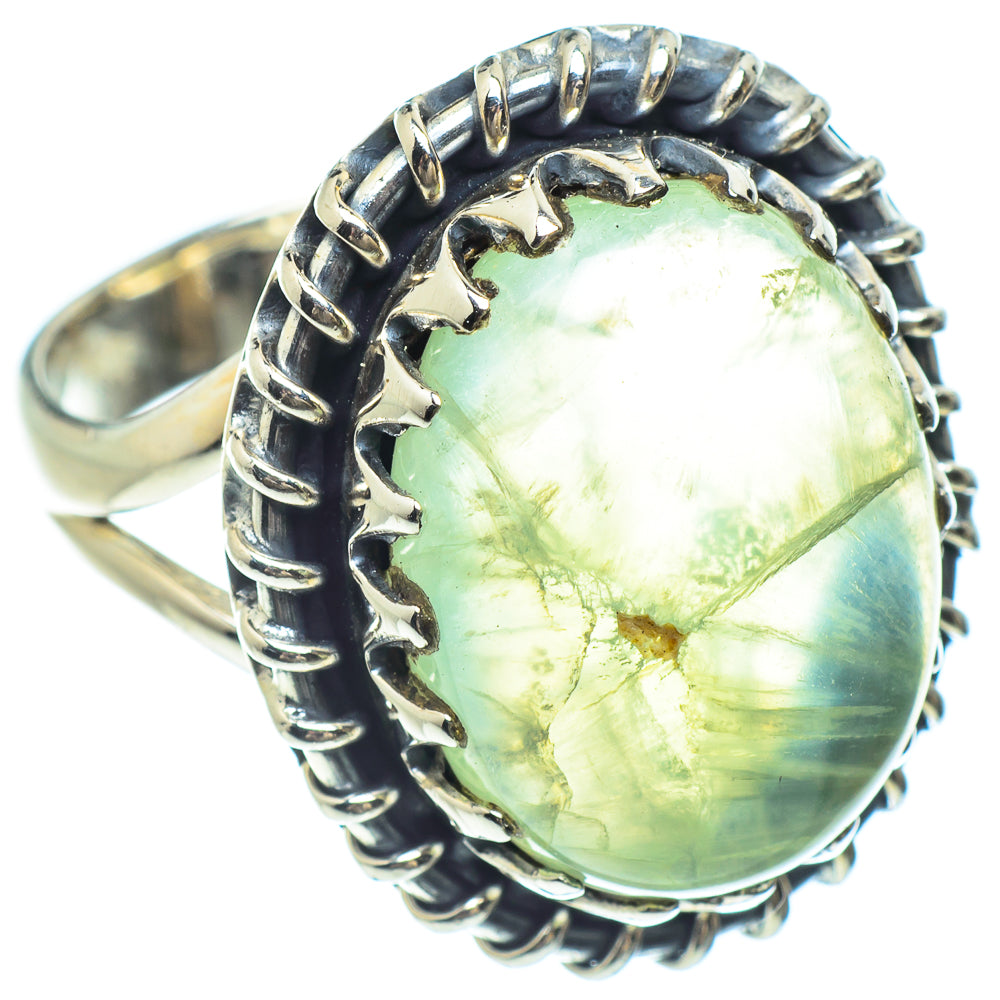 Prehnite Rings handcrafted by Ana Silver Co - RING58958