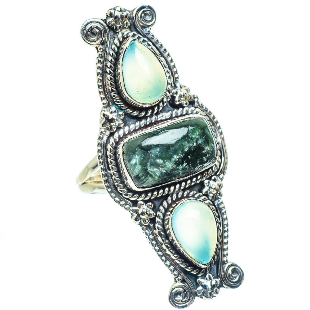 Seraphinite Rings handcrafted by Ana Silver Co - RING58977