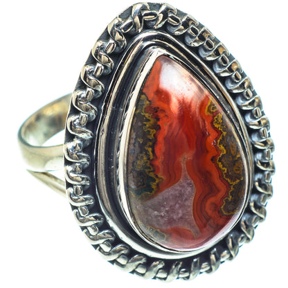 Moroccan Agate Rings handcrafted by Ana Silver Co - RING58980