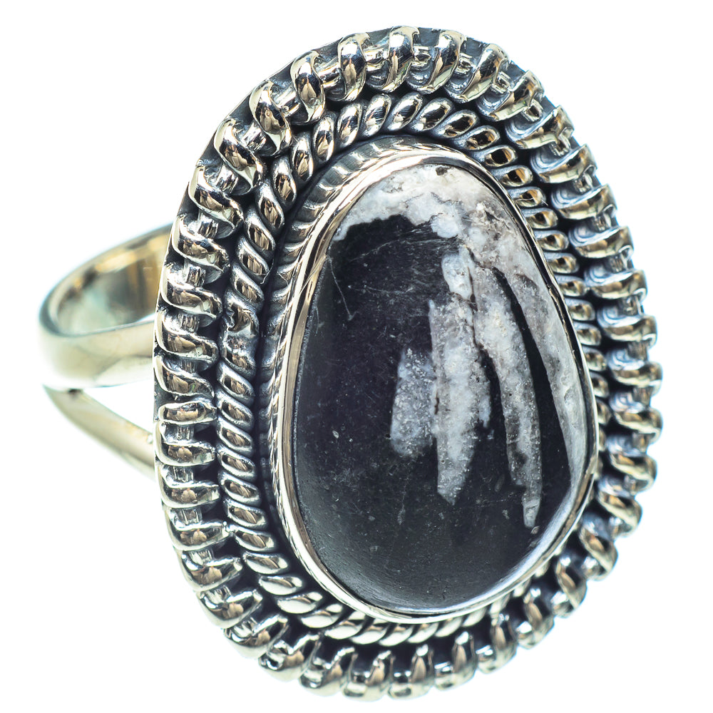 Chrysanthemum Stone Rings handcrafted by Ana Silver Co - RING58985