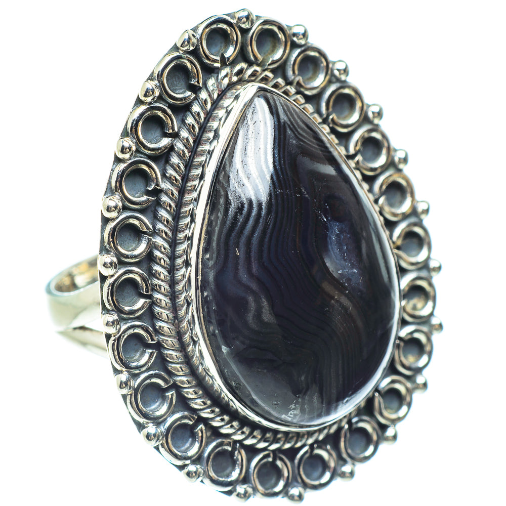 Psilomelane Rings handcrafted by Ana Silver Co - RING58986