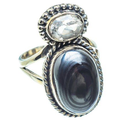 Psilomelane Rings handcrafted by Ana Silver Co - RING58998