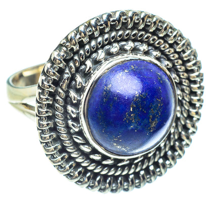 Lapis Lazuli Rings handcrafted by Ana Silver Co - RING59000