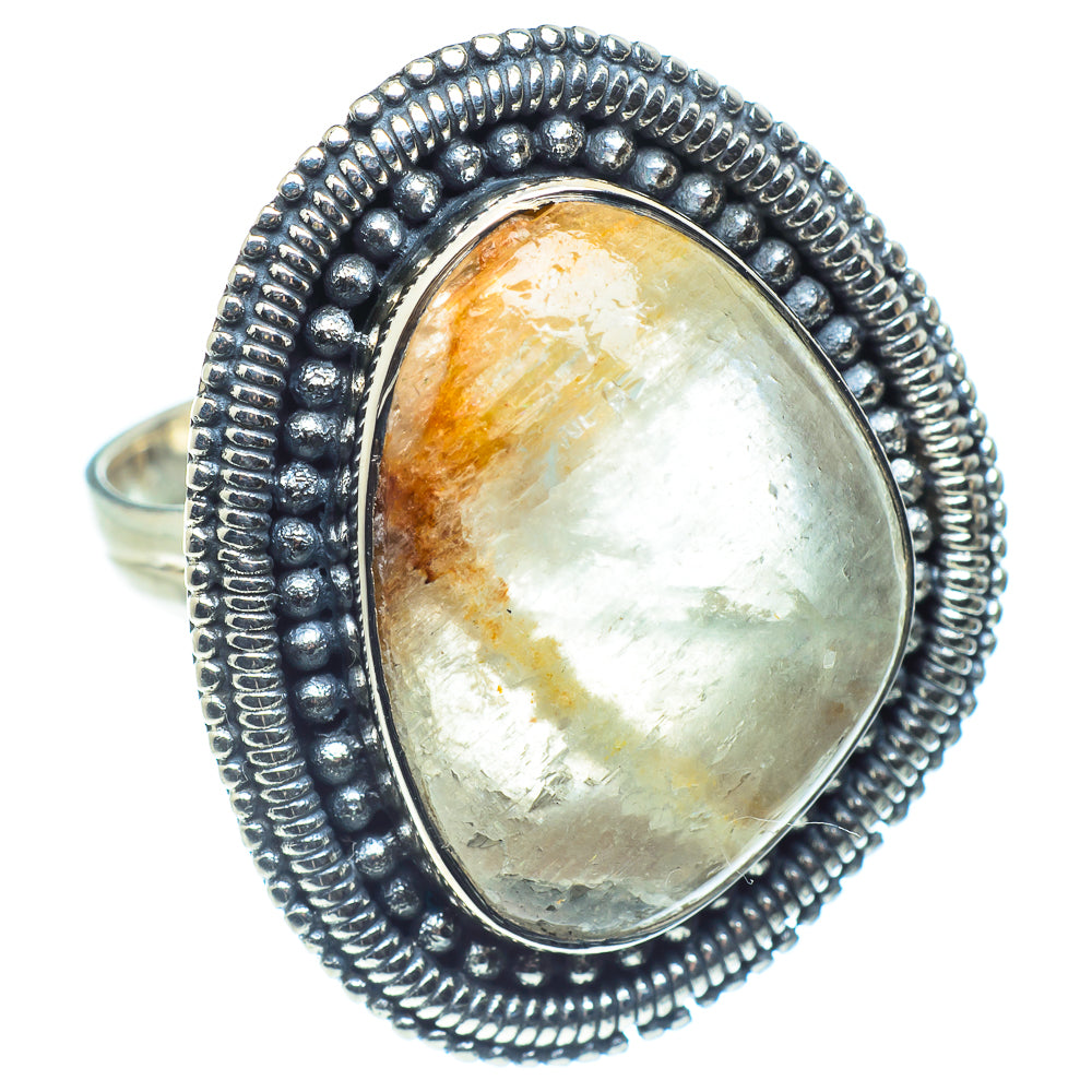 Green Fluorite Rings handcrafted by Ana Silver Co - RING59012