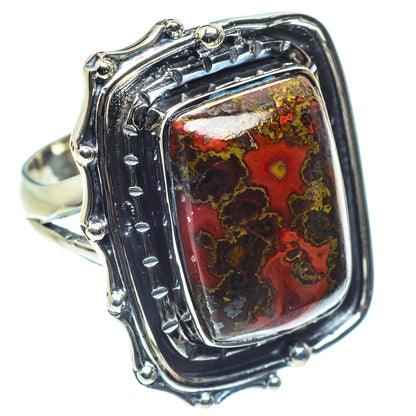 Moroccan Agate Rings handcrafted by Ana Silver Co - RING59016