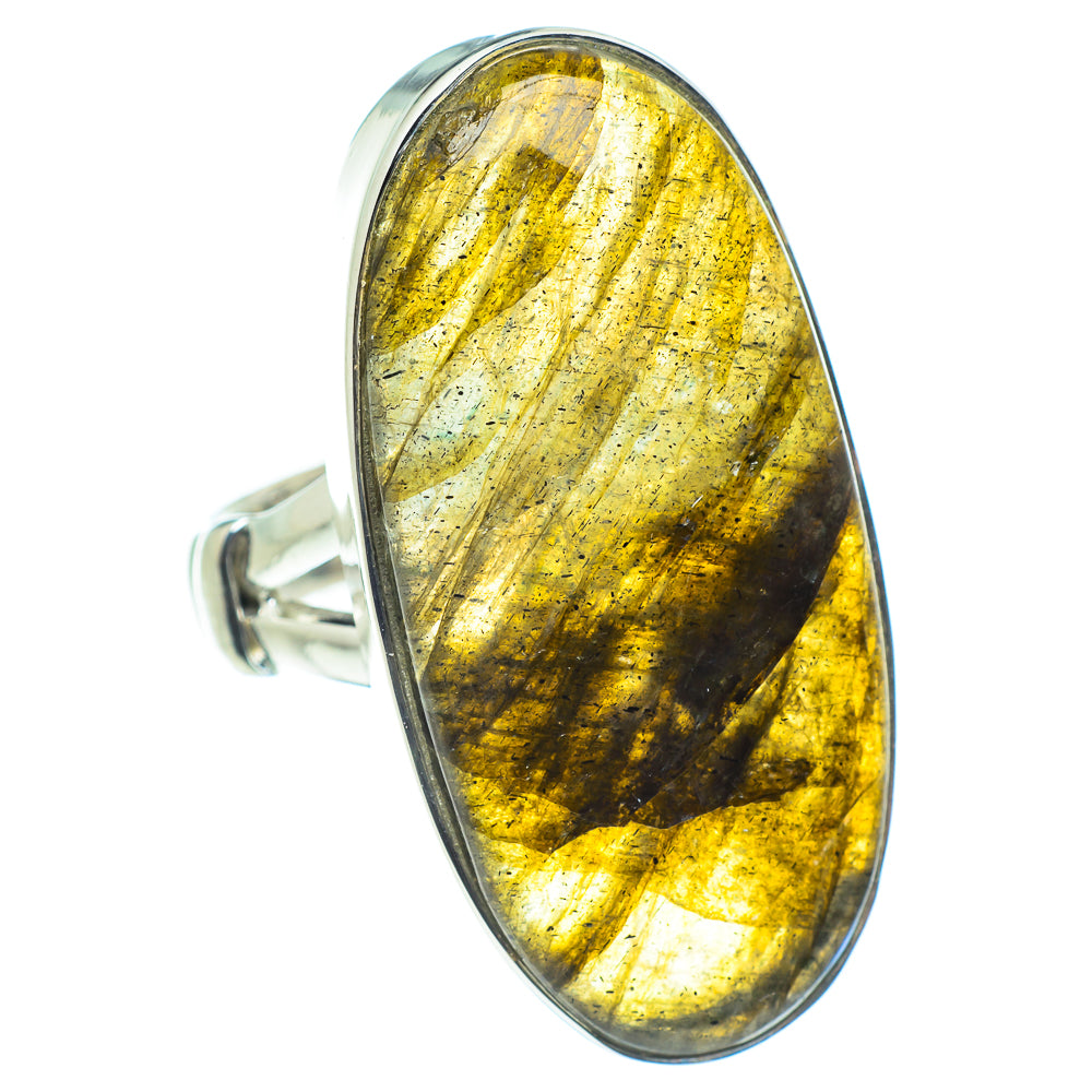 Labradorite Rings handcrafted by Ana Silver Co - RING59021