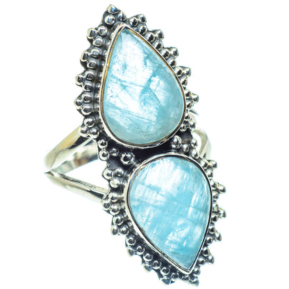 Aquamarine Rings handcrafted by Ana Silver Co - RING59030