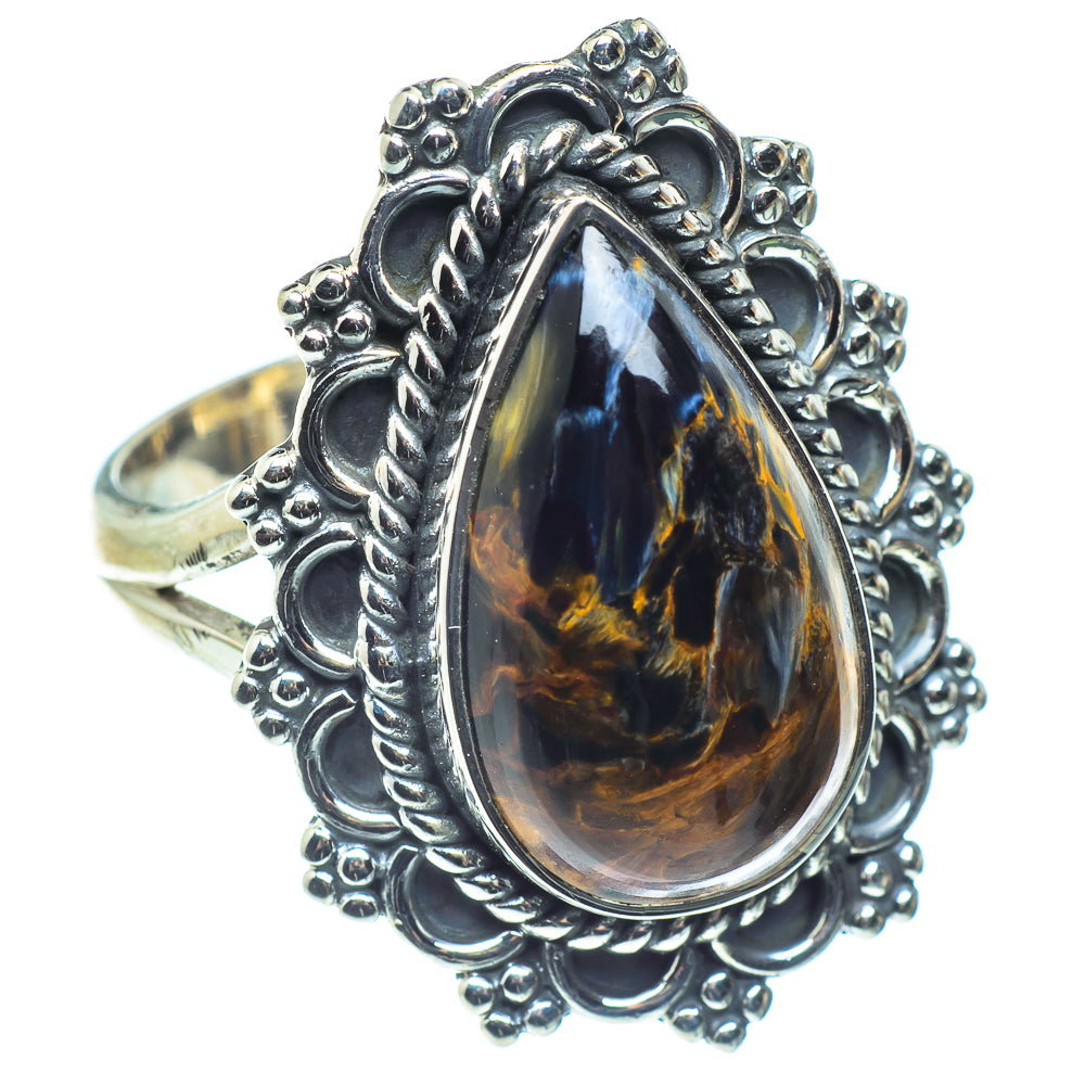 Pietersite Rings handcrafted by Ana Silver Co - RING59035
