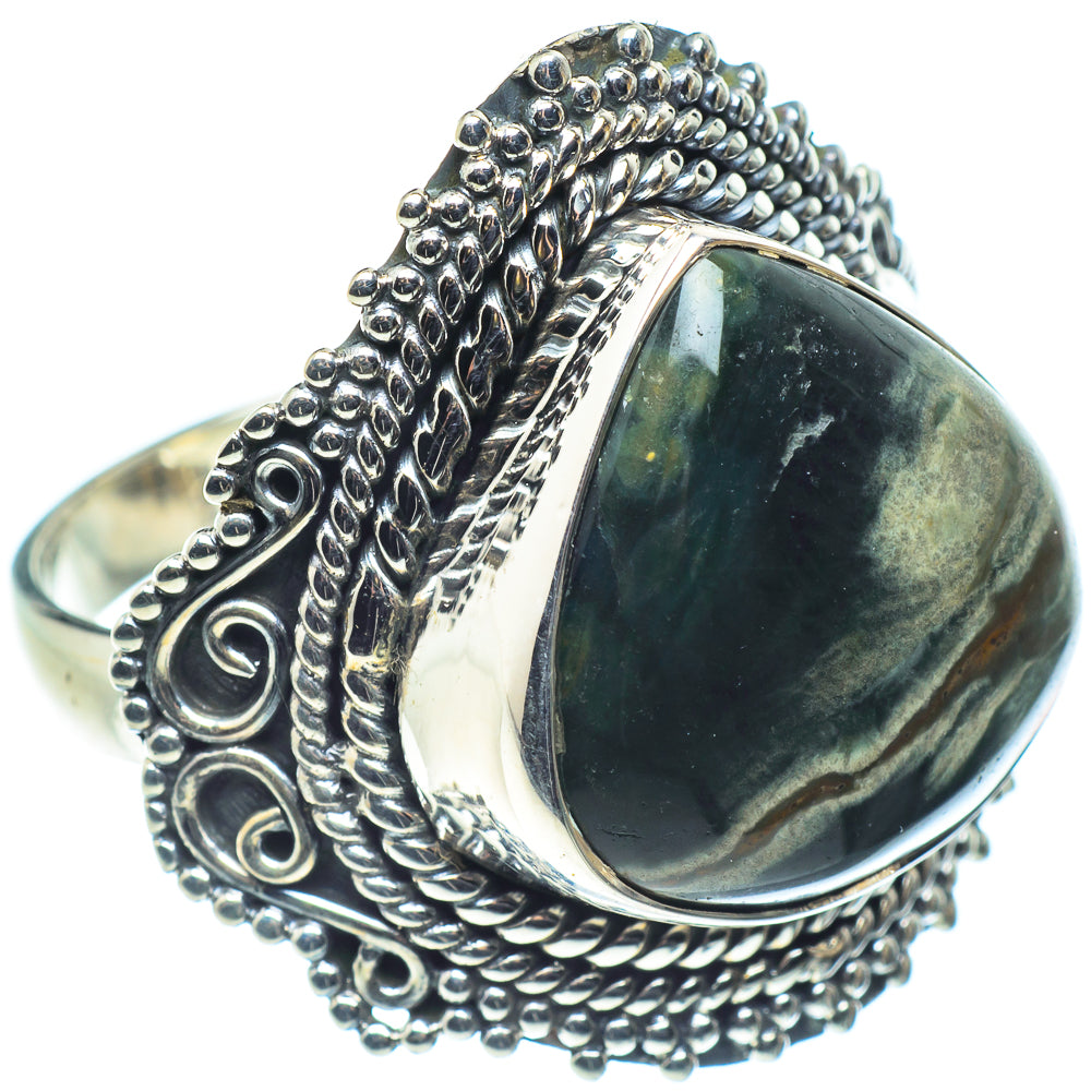 Ocean Jasper Rings handcrafted by Ana Silver Co - RING59041