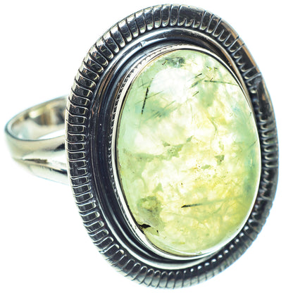 Prehnite Rings handcrafted by Ana Silver Co - RING59046