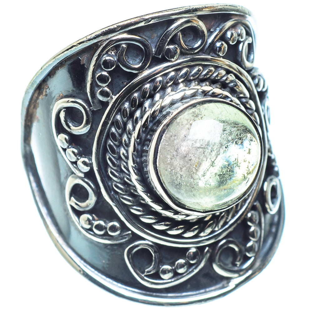 Prehnite Rings handcrafted by Ana Silver Co - RING59059