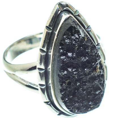 Tektite Rings handcrafted by Ana Silver Co - RING59077