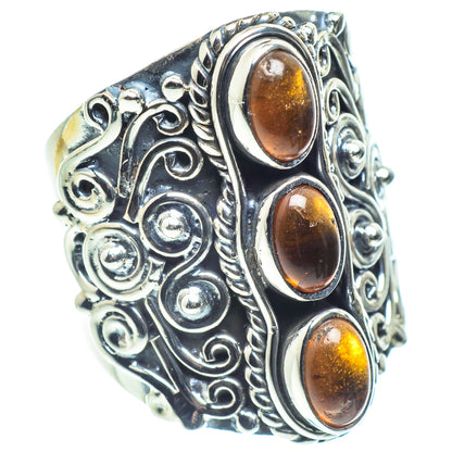 Tiger Eye Rings handcrafted by Ana Silver Co - RING59079