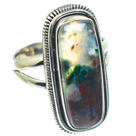 Bloodstone Rings handcrafted by Ana Silver Co - RING59094