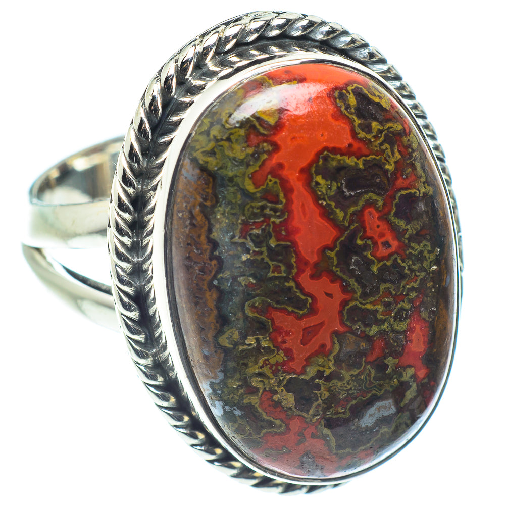 Moroccan Agate Rings handcrafted by Ana Silver Co - RING59096