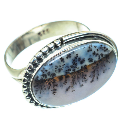 Dendritic Opal Rings handcrafted by Ana Silver Co - RING59099