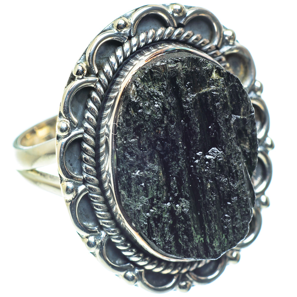 Tektite Rings handcrafted by Ana Silver Co - RING59104