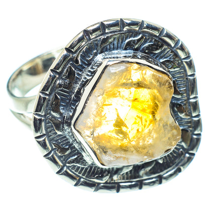 Citrine Rings handcrafted by Ana Silver Co - RING59109
