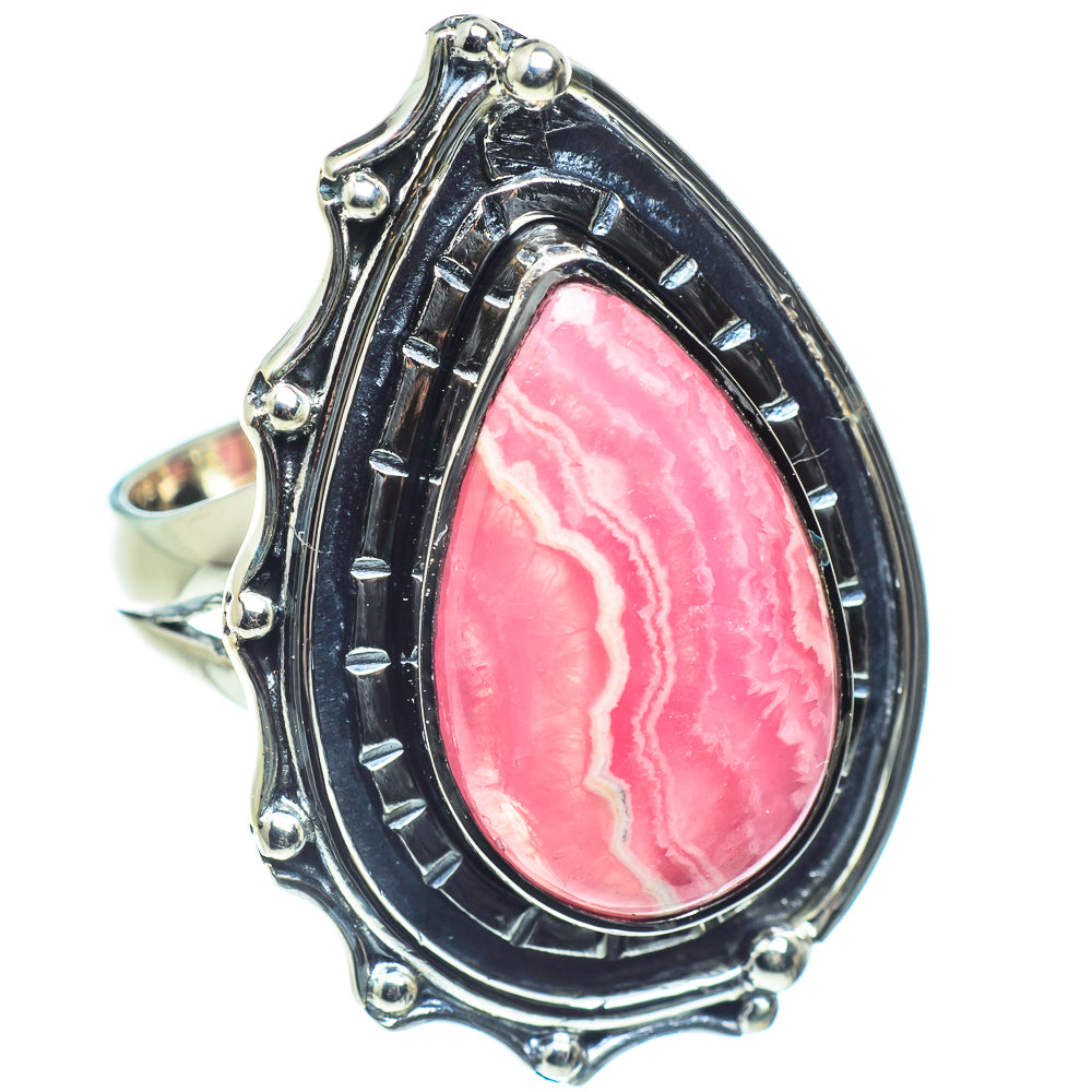 Rhodochrosite Rings handcrafted by Ana Silver Co - RING59110