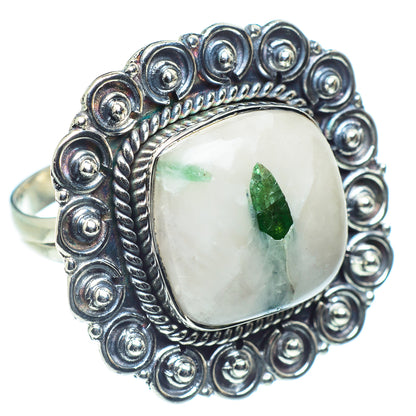 Green Quartz Rings handcrafted by Ana Silver Co - RING59115