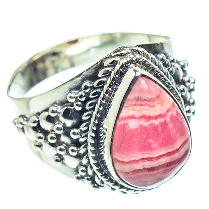 Rhodochrosite Rings handcrafted by Ana Silver Co - RING59116
