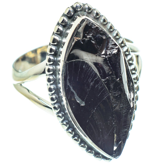 Shungite Rings handcrafted by Ana Silver Co - RING59133