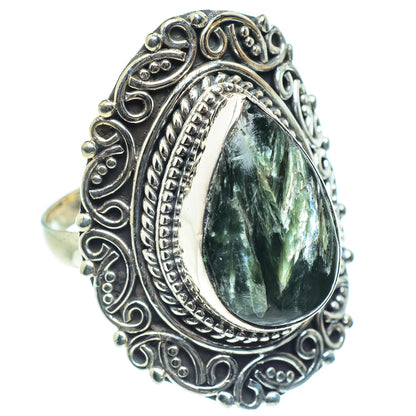 Seraphinite Rings handcrafted by Ana Silver Co - RING59157