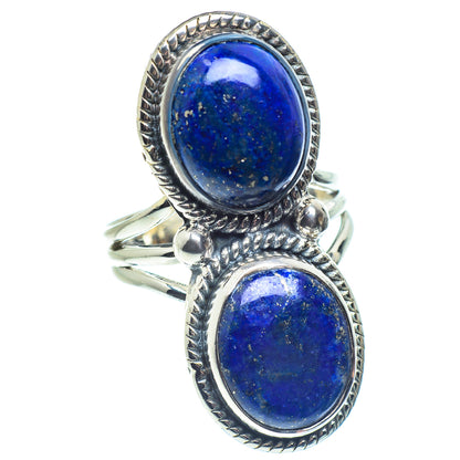 Lapis Lazuli Rings handcrafted by Ana Silver Co - RING59182