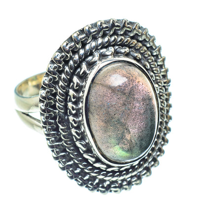 Labradorite Rings handcrafted by Ana Silver Co - RING59201