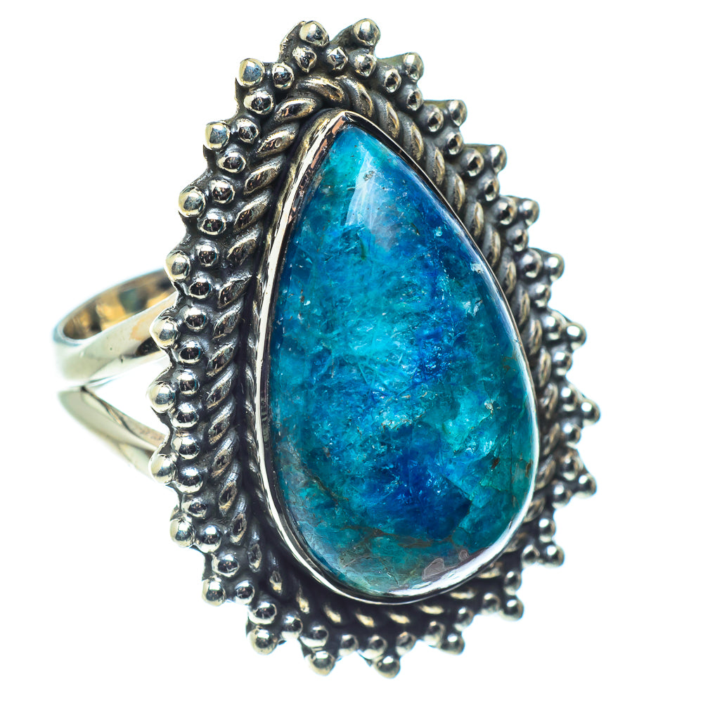 Chrysocolla Rings handcrafted by Ana Silver Co - RING59205