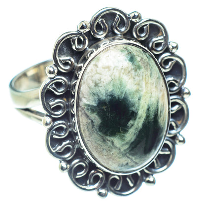 Ocean Jasper Rings handcrafted by Ana Silver Co - RING59226
