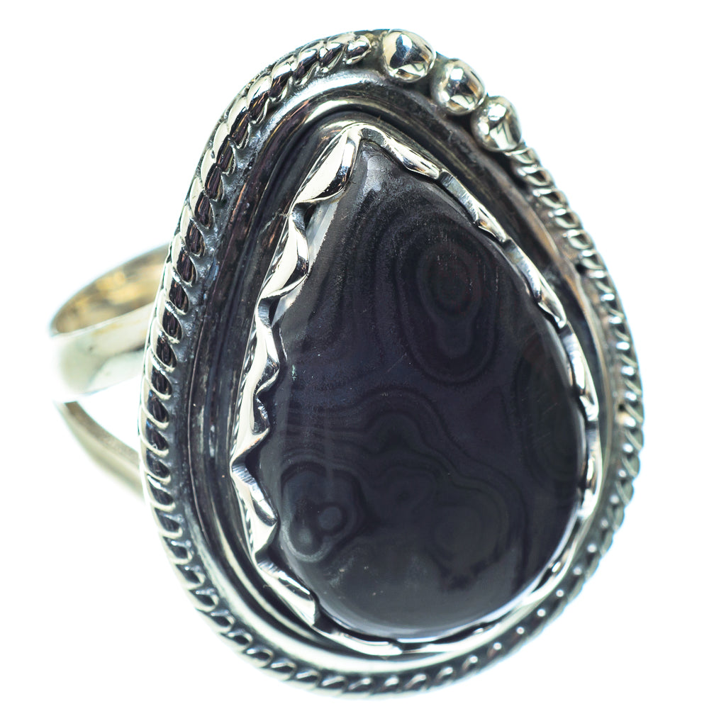 Psilomelane Rings handcrafted by Ana Silver Co - RING59246