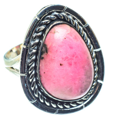Rhodonite Rings handcrafted by Ana Silver Co - RING59249