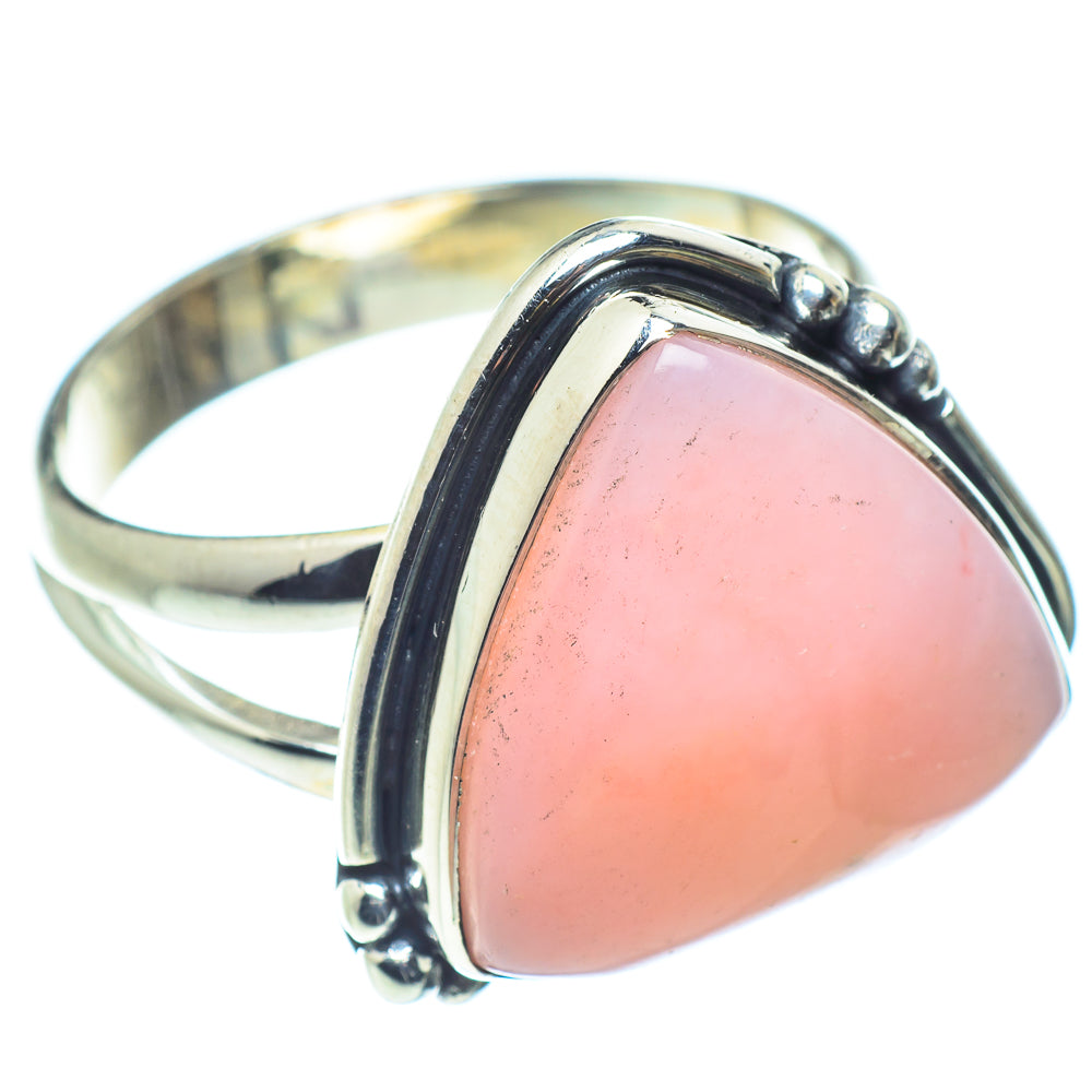 Pink Opal Rings handcrafted by Ana Silver Co - RING59258
