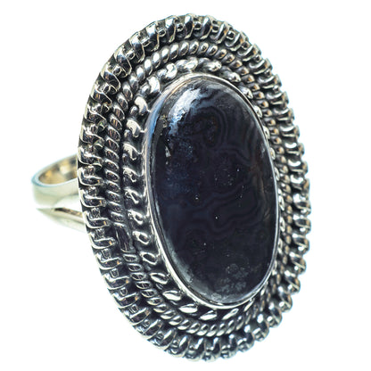 Psilomelane Rings handcrafted by Ana Silver Co - RING59262