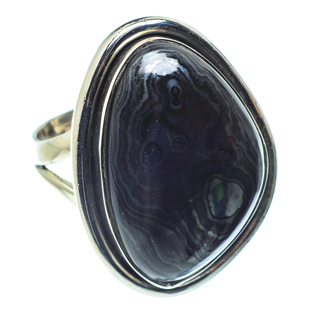 Psilomelane Rings handcrafted by Ana Silver Co - RING59273