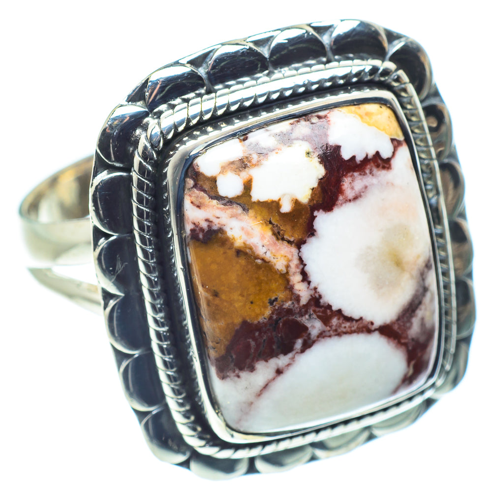 Peanut Wood Jasper Rings handcrafted by Ana Silver Co - RING59300