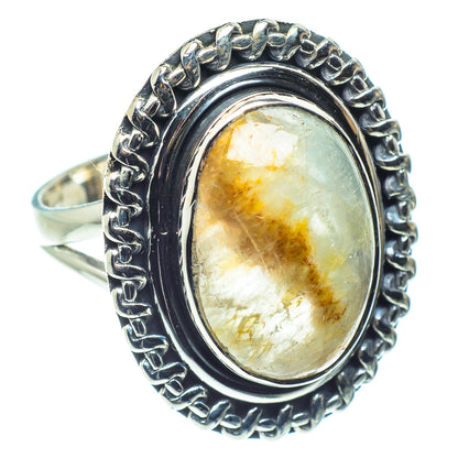 Green Fluorite Rings handcrafted by Ana Silver Co - RING59309