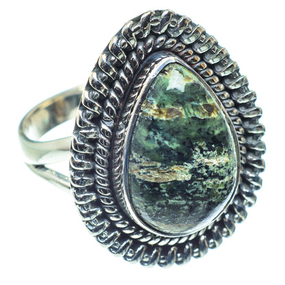 Lizard Jasper Rings handcrafted by Ana Silver Co - RING59317