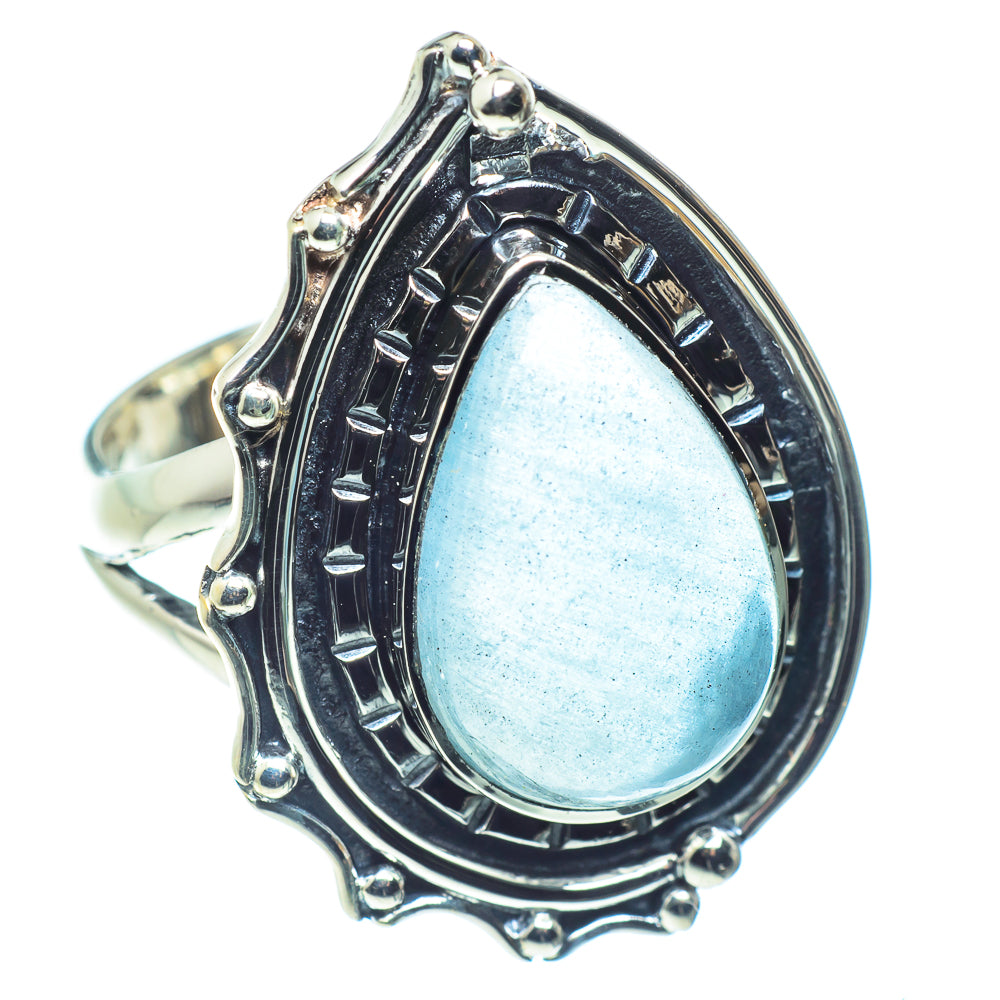Aquamarine Rings handcrafted by Ana Silver Co - RING59340