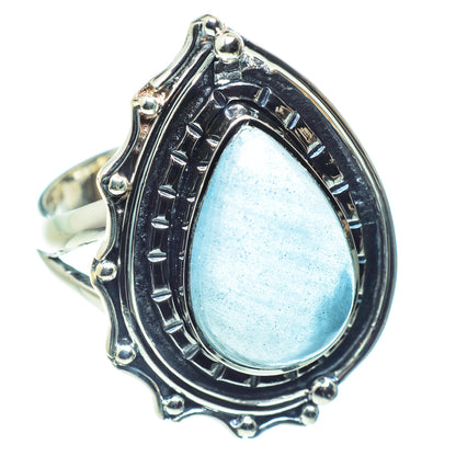 Aquamarine Rings handcrafted by Ana Silver Co - RING59340