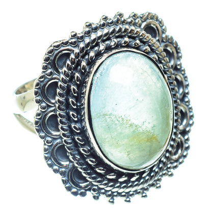 Aquamarine Rings handcrafted by Ana Silver Co - RING59343