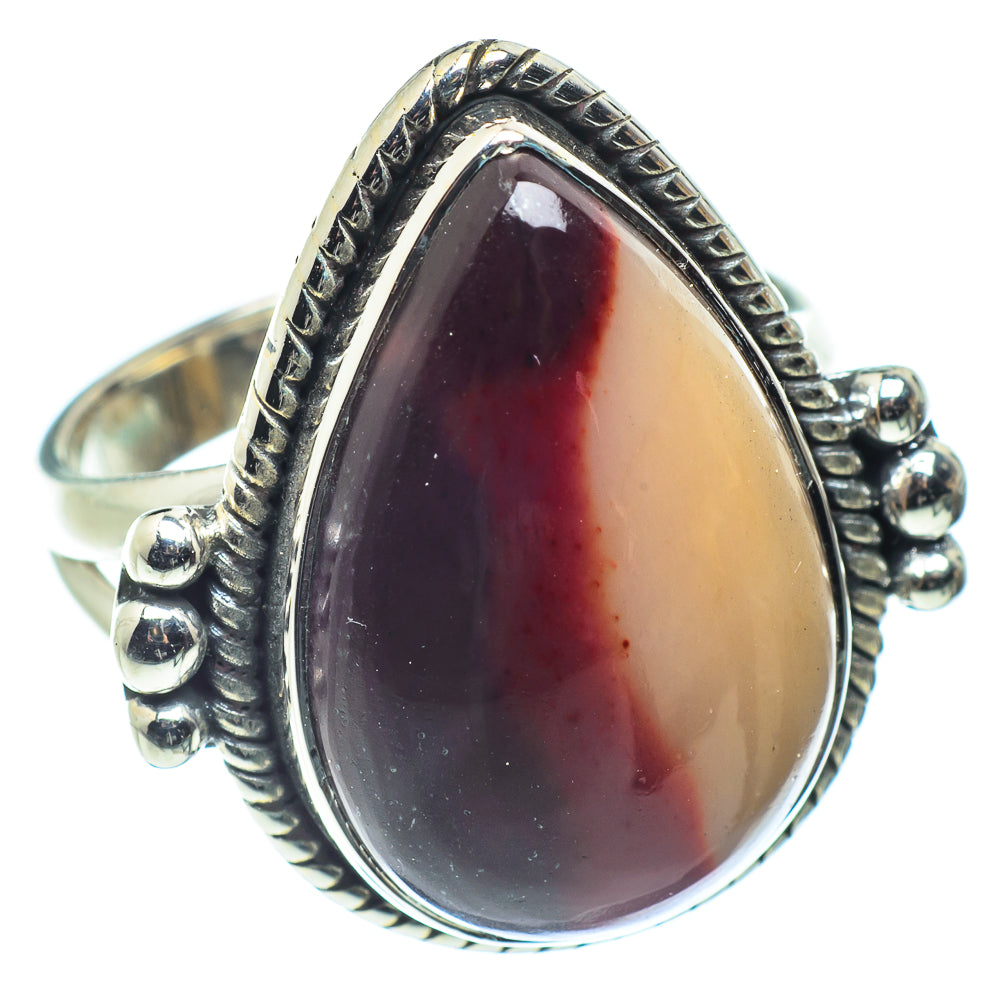 Mookaite Rings handcrafted by Ana Silver Co - RING59351